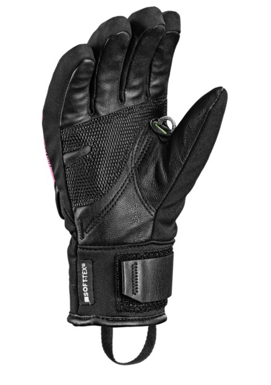 Leki Handschuhe WCR Core TR Junior Black Neonyellow