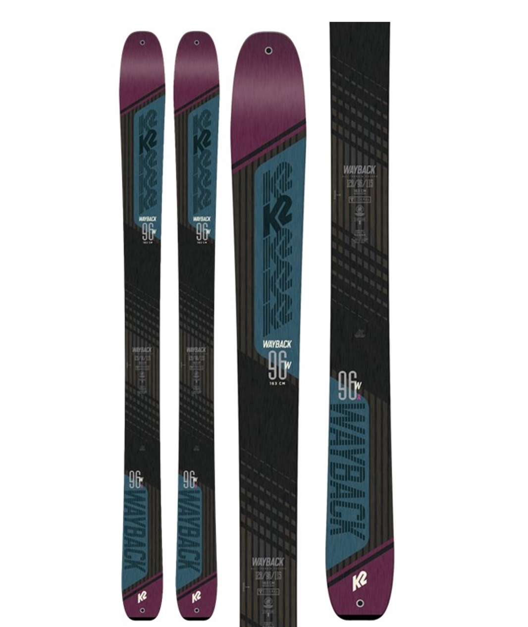 K2 Damen Tourenski Wayback 96 W´23