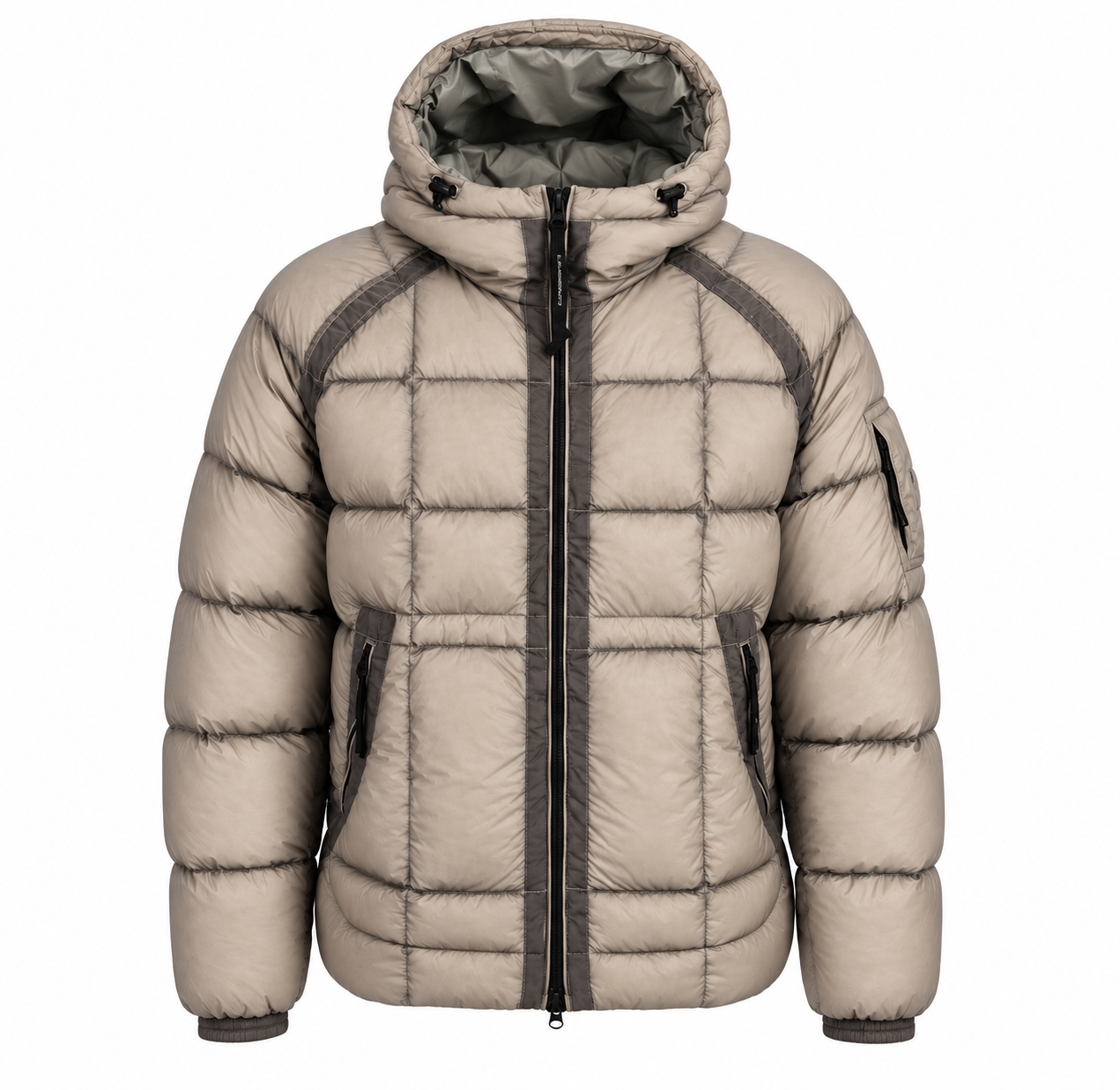 C.P. Company Herren Daunenjacke DD-Shell Grey