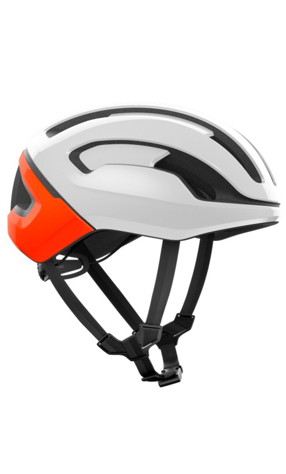 POC Fahrradhelm Omne Air MIPS Hydrogen White/Fluorescent Orange