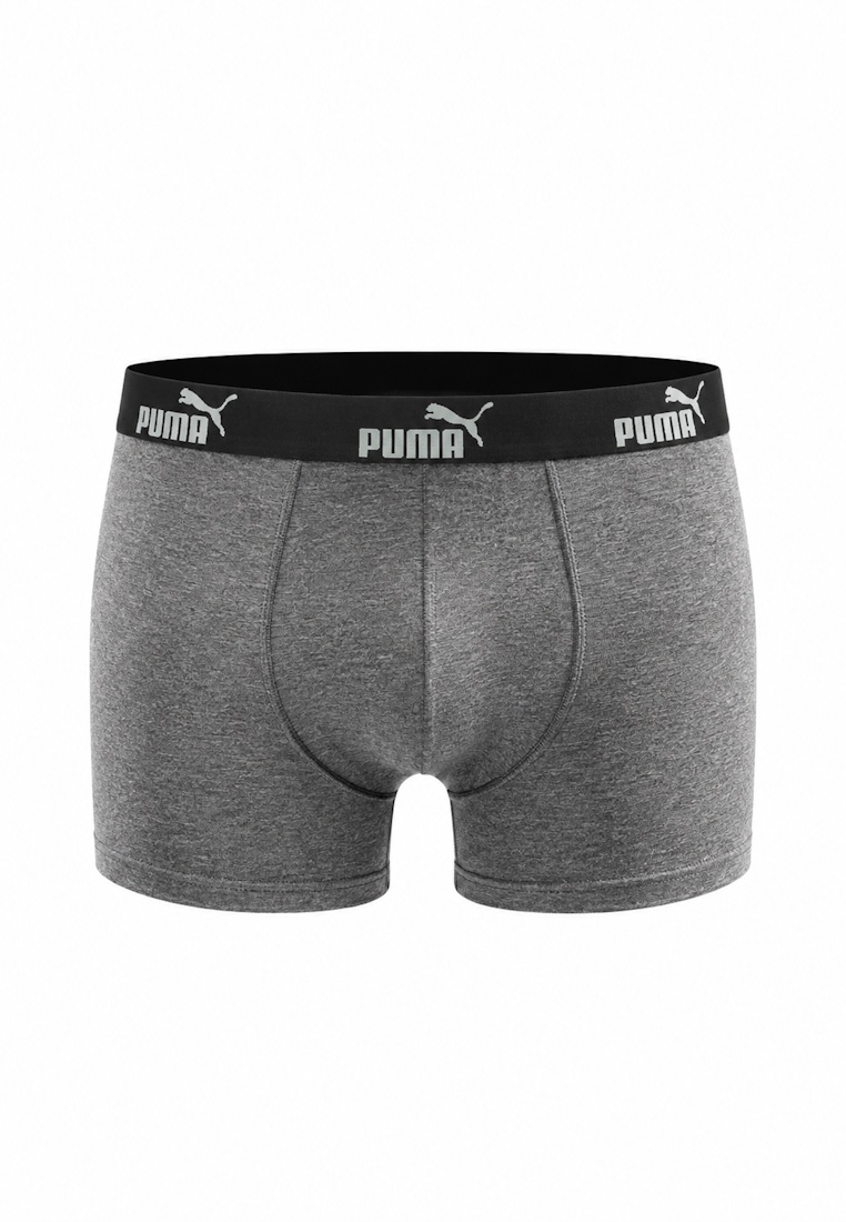 Puma Herren Boxershorts 6er Pack green black