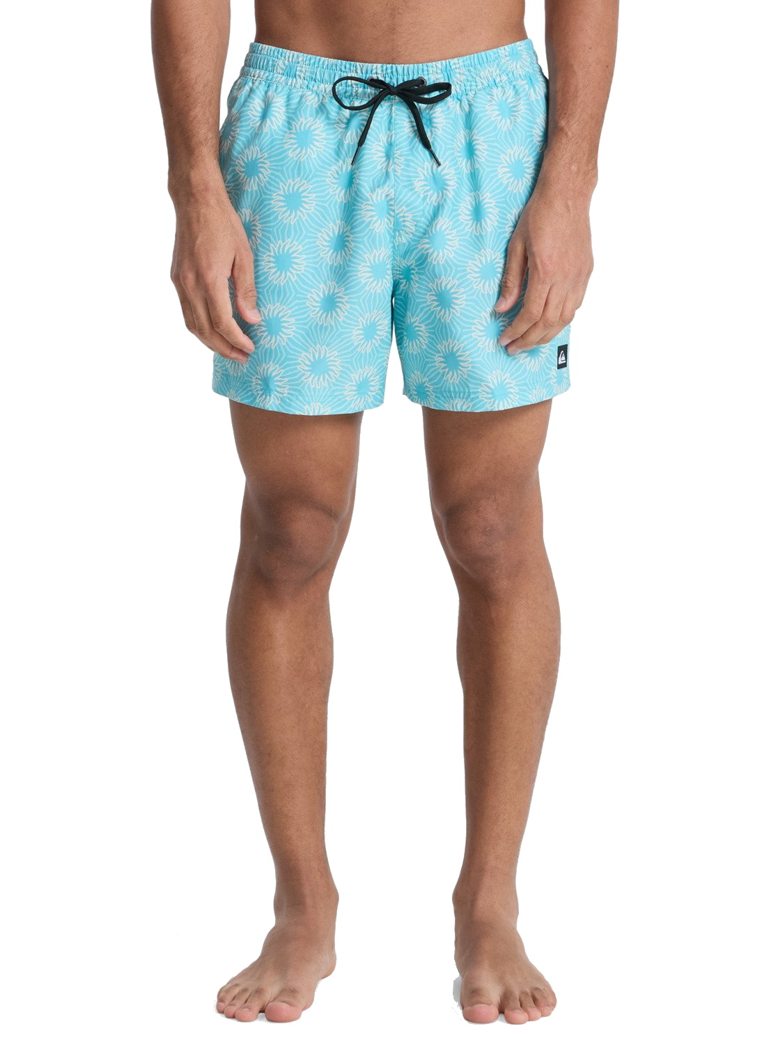 Quiksilver Badeshorts Everyday Printed Volley 15" Schwimmshorts Aqua Ocean Maythem