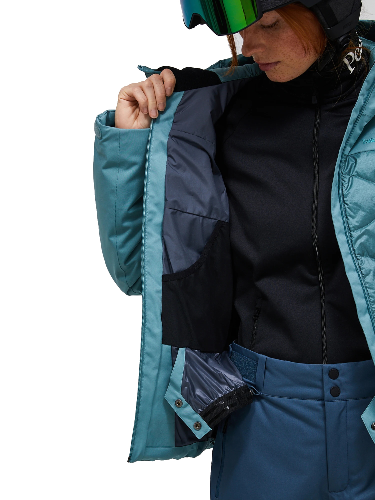 Peak Performance Damen Silverchute Helium Down Jacke Deluded vision