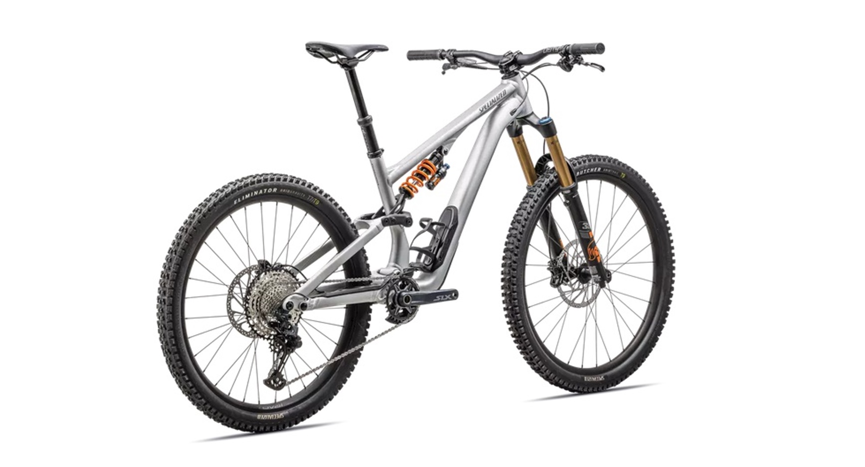 Specialized Stumpjumper 15 Fox Coil Alloy Mountainbike Satin Brushed Aluminium / Cast Blue 2025