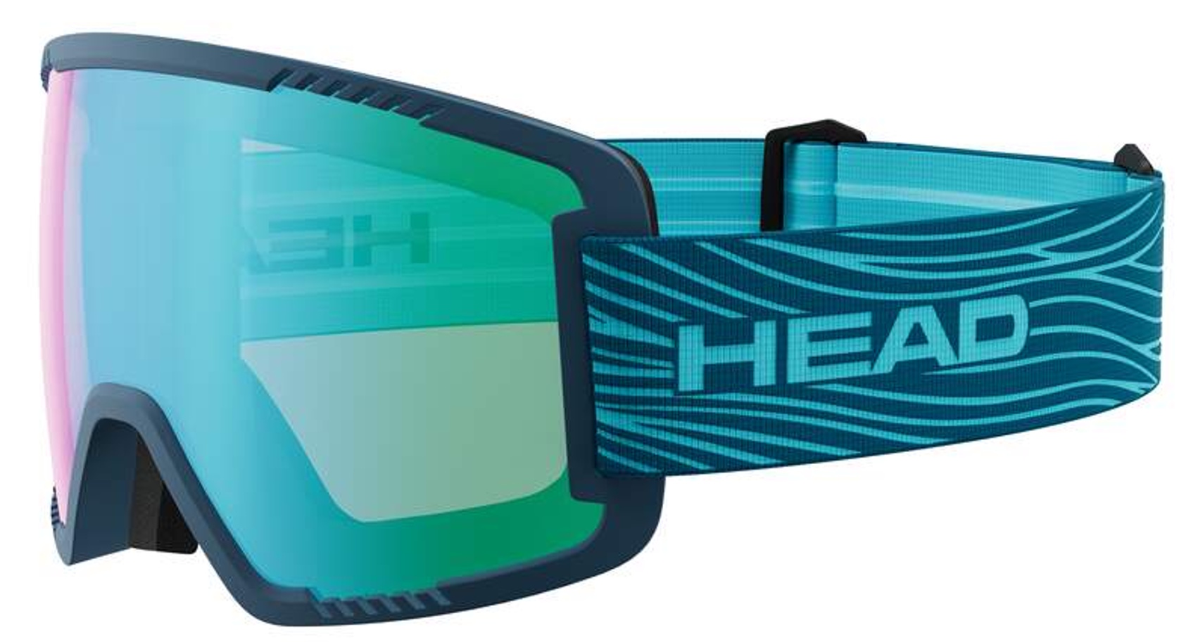 Head Schneebrille CONTEX green petrol