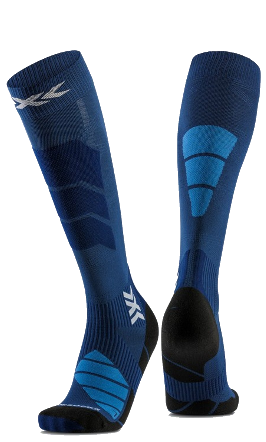 X-Socks Skisocken Over the Calf marine/mineral blue