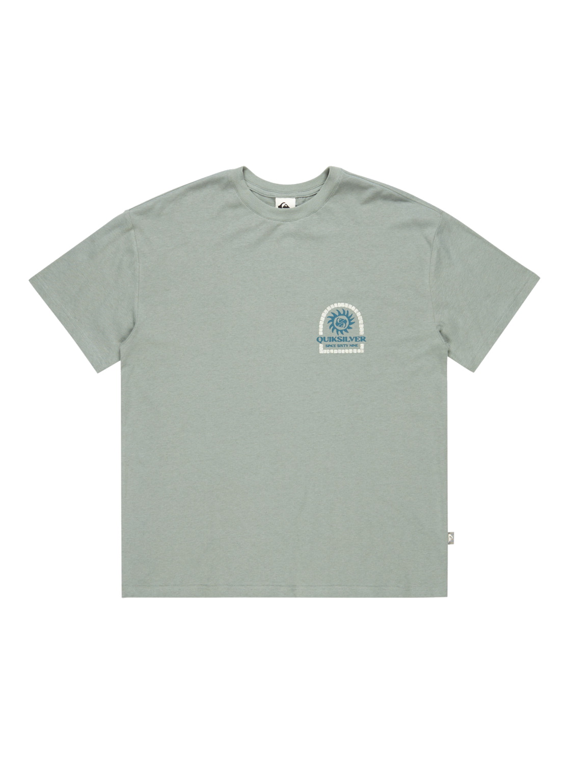 Quiksilver T-Shirt CL Sun Power Chinois Green