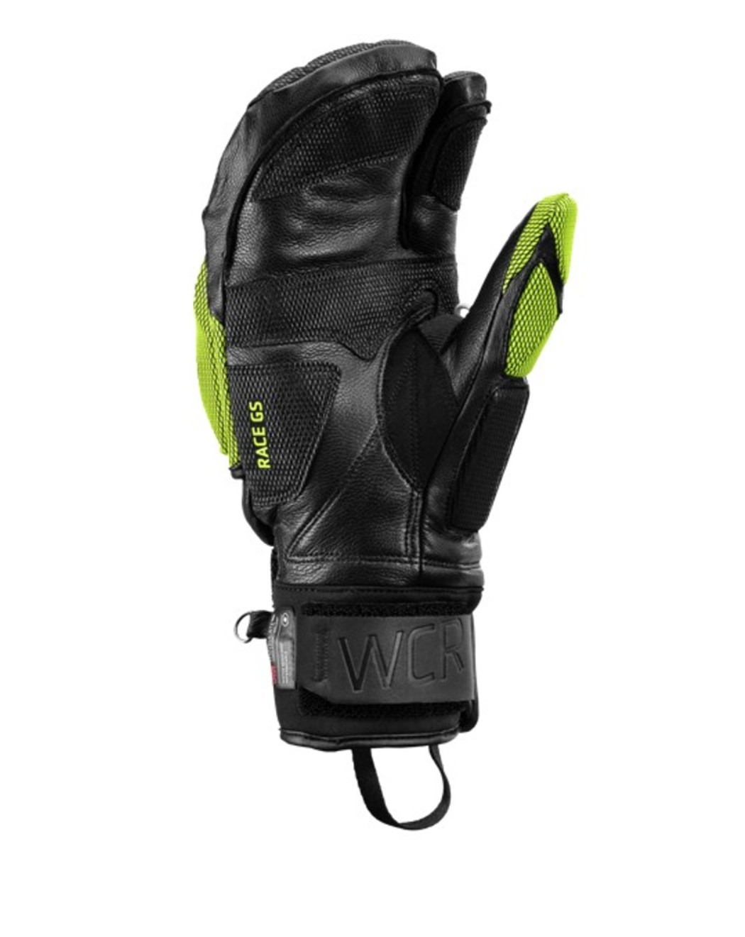 Leki Handschuhe WCR Venom GS 3D Lobster Black-Ice-Lemon