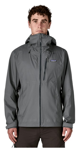Patagonia Herren Granite Crest Regenjacke Forge Grey w/Black