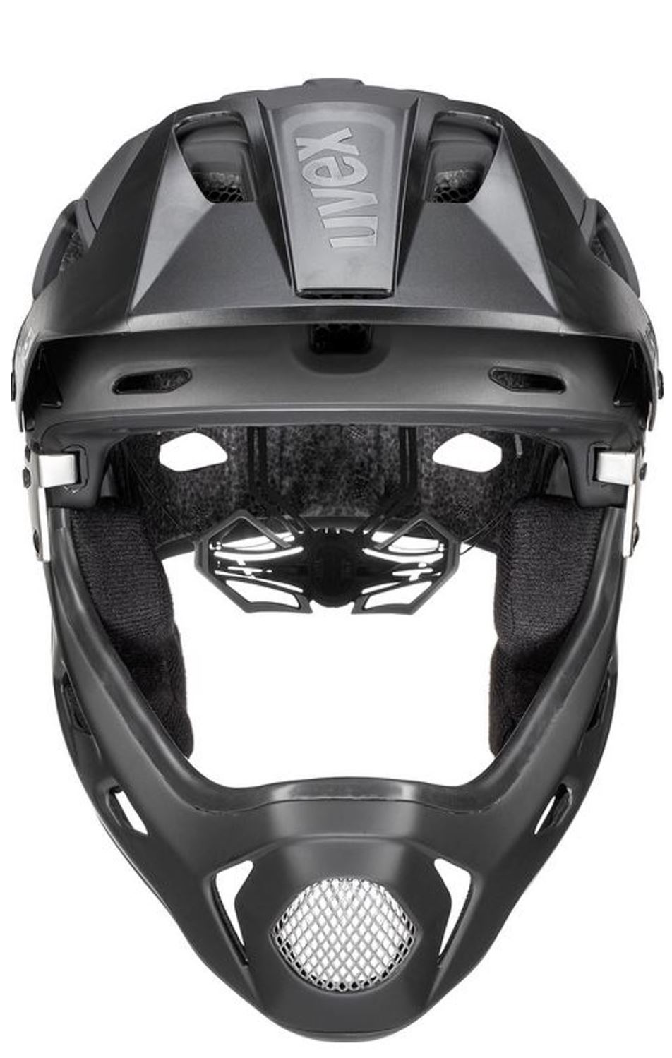 Uvex Fullfacehelm Jakkyl hde 2.0 MTB black mat