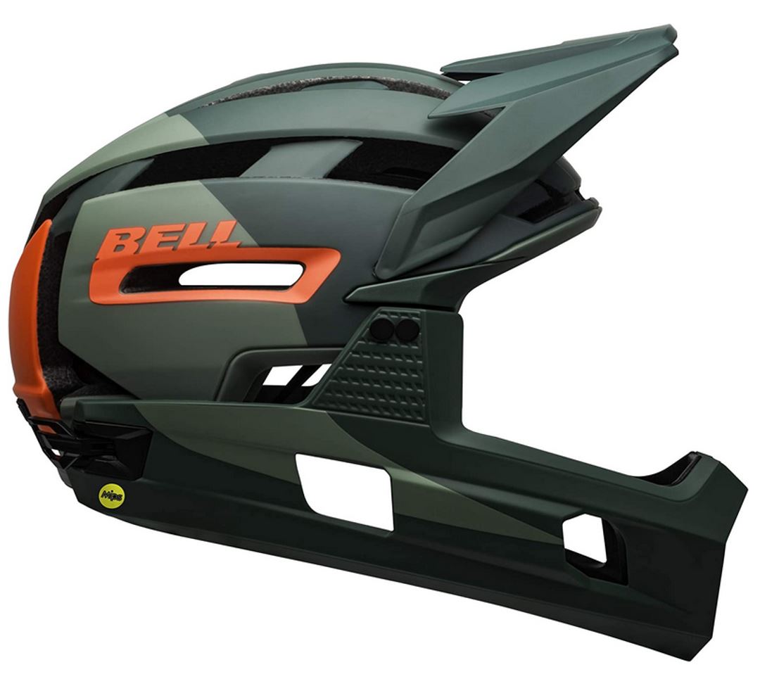 BELL SUPER AIR R SPHERICAL HELM green/intrared