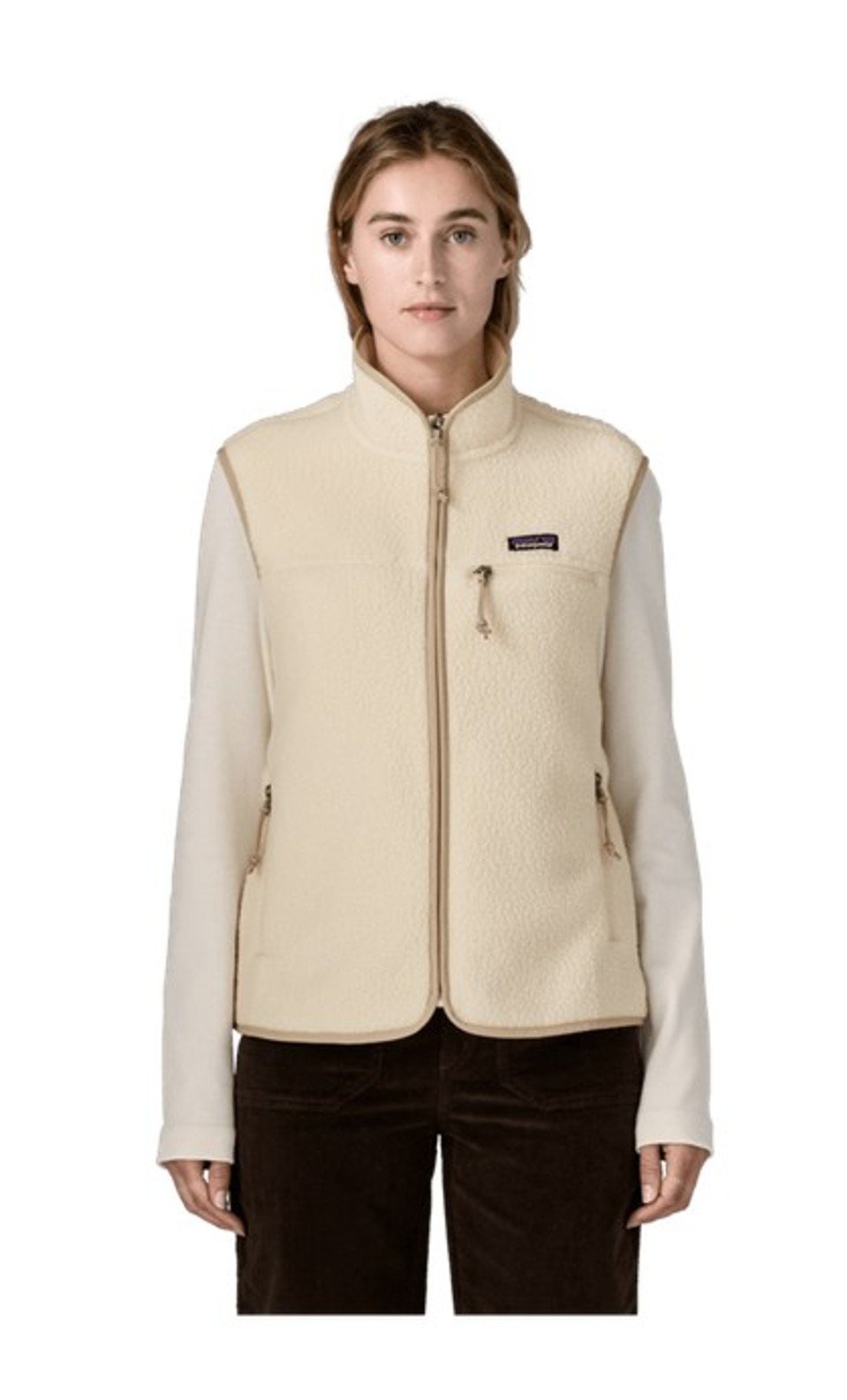 Patagonia Damen Weste Retro Pile Natural 
