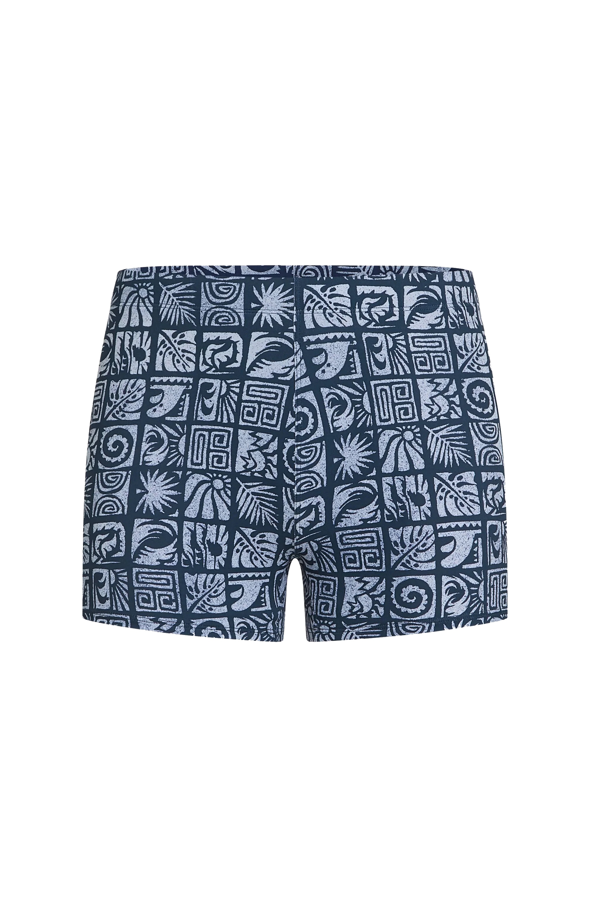 O'Neill Herren Badehose Essentials All-Over-Print Racer Dark Blue Bricks