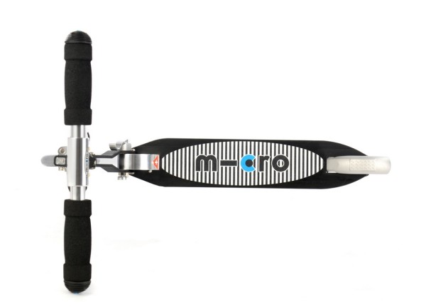 Micro Tretroller Scooter Sprite schwarz gestreift 